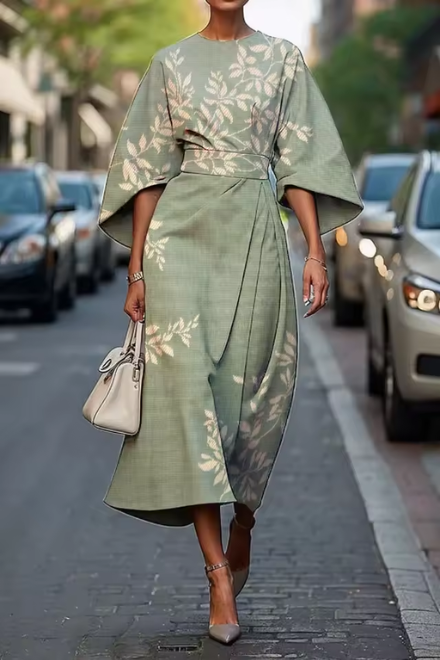 Élisaia | Royal Floral Dress